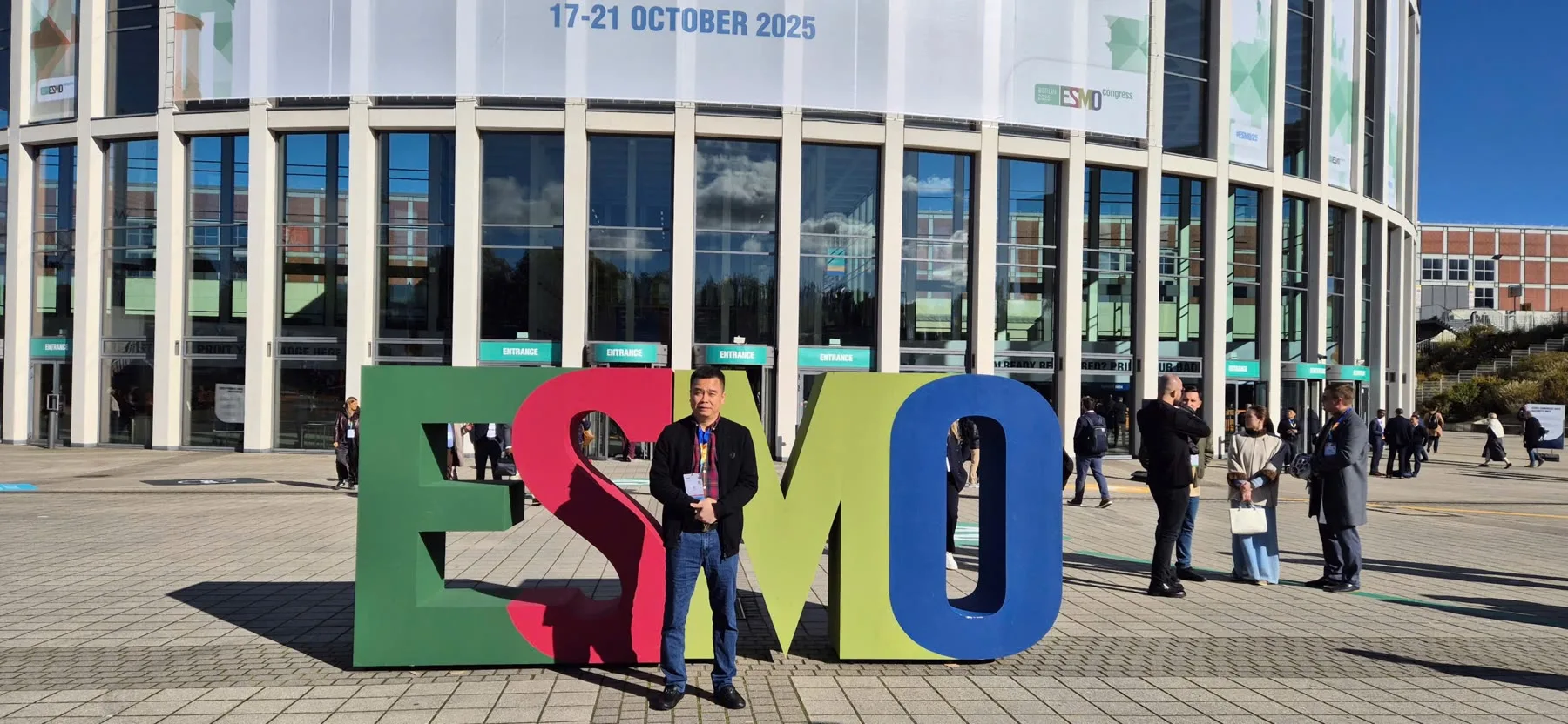 Binh Ba Ngo at the ESMO Congress in October 2025