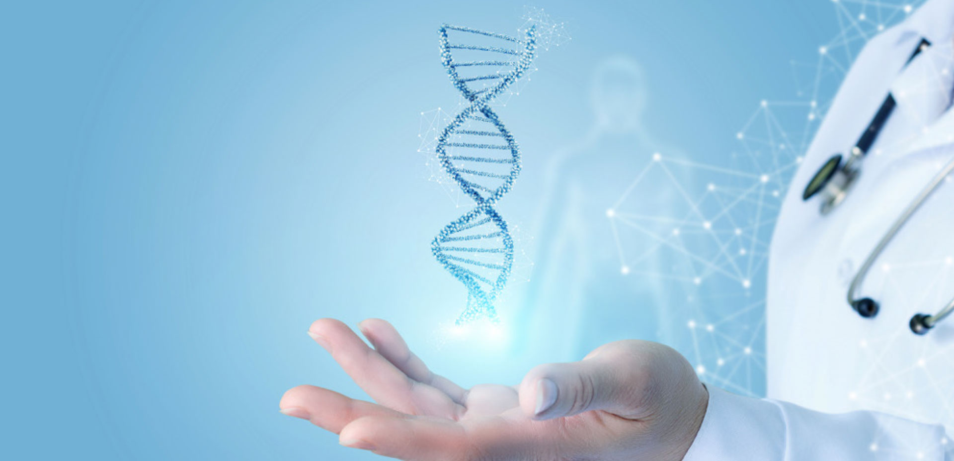 Researchers working in a diagnostic lab